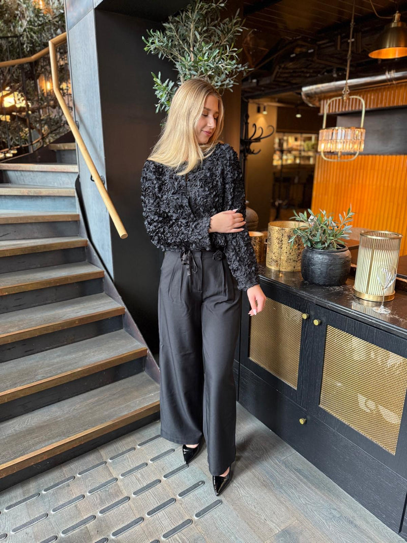 Catalina Wide Pants Sort