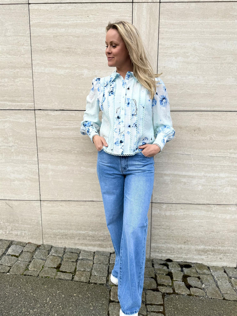BILLA SHIRT Mint Grønn