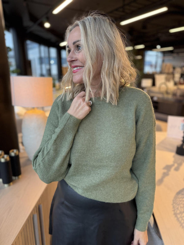 Festina hope pullover Olivengrønn