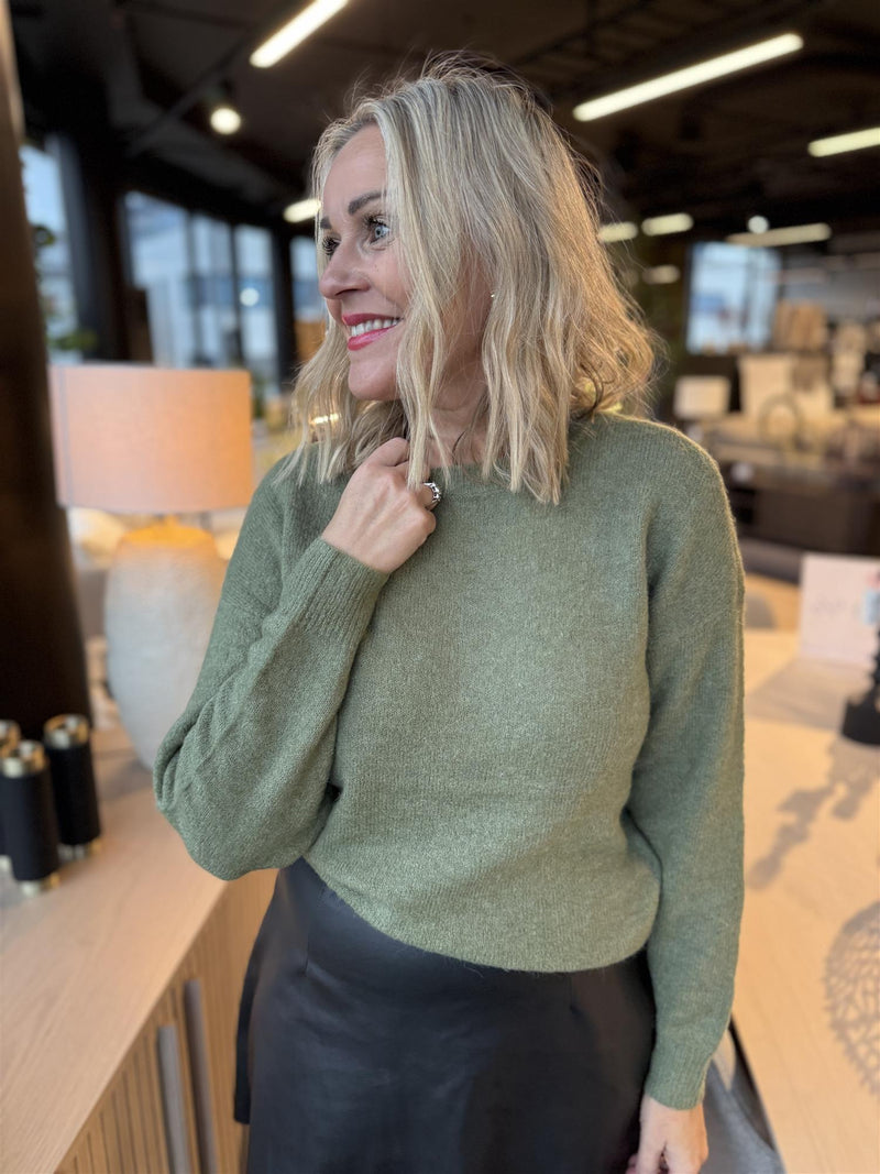 Festina hope pullover Olivengrønn