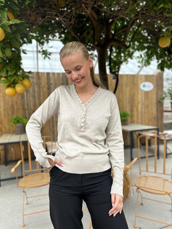 Katie Pullover Beige