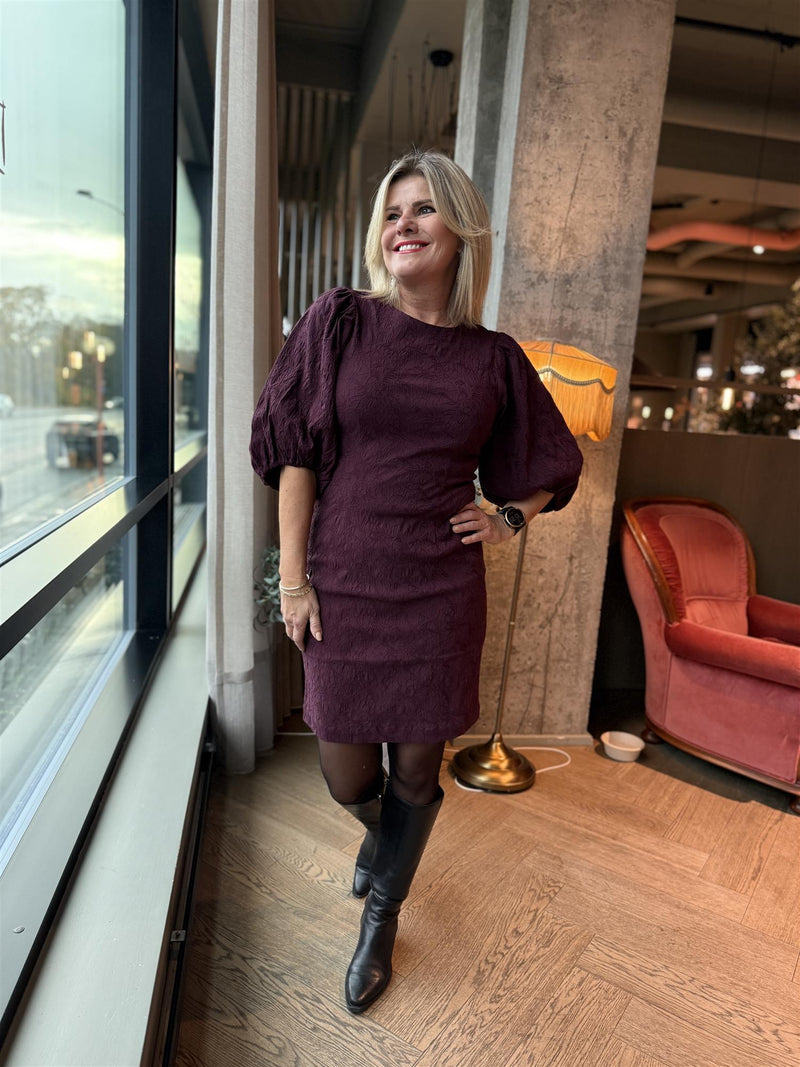 Maybel Zazu Dress Vinrød