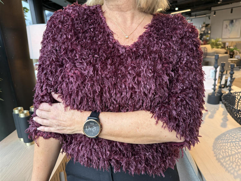 Nola blouse Burgunder