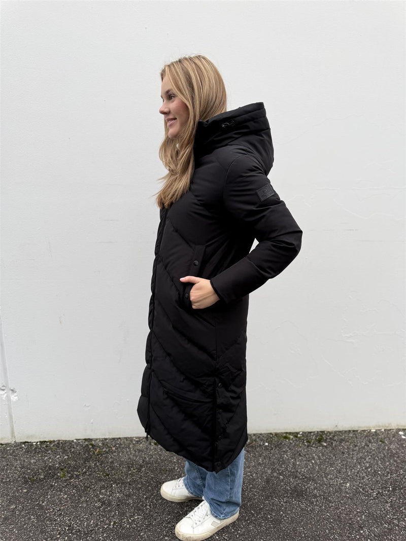 Vannucci Dun Jakke 721 Sort