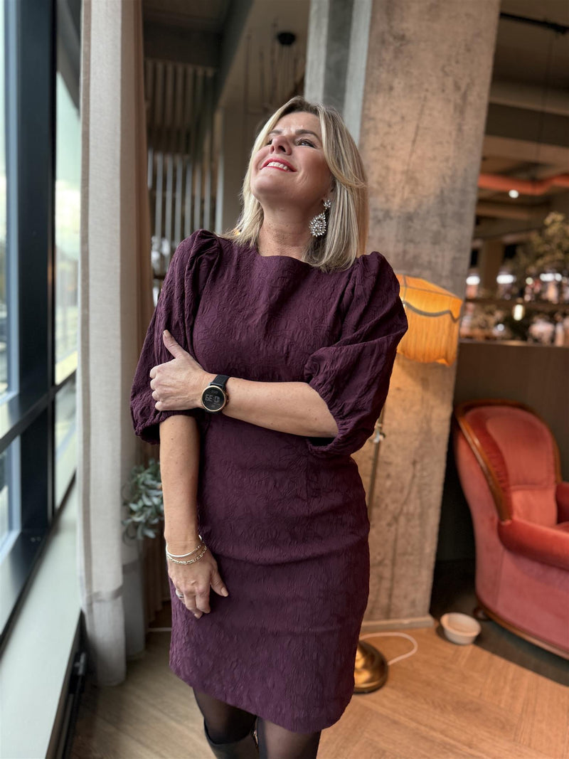 Maybel Zazu Dress Vinrød