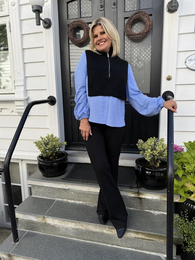 MILANIA HOPE BIB NECK Sort