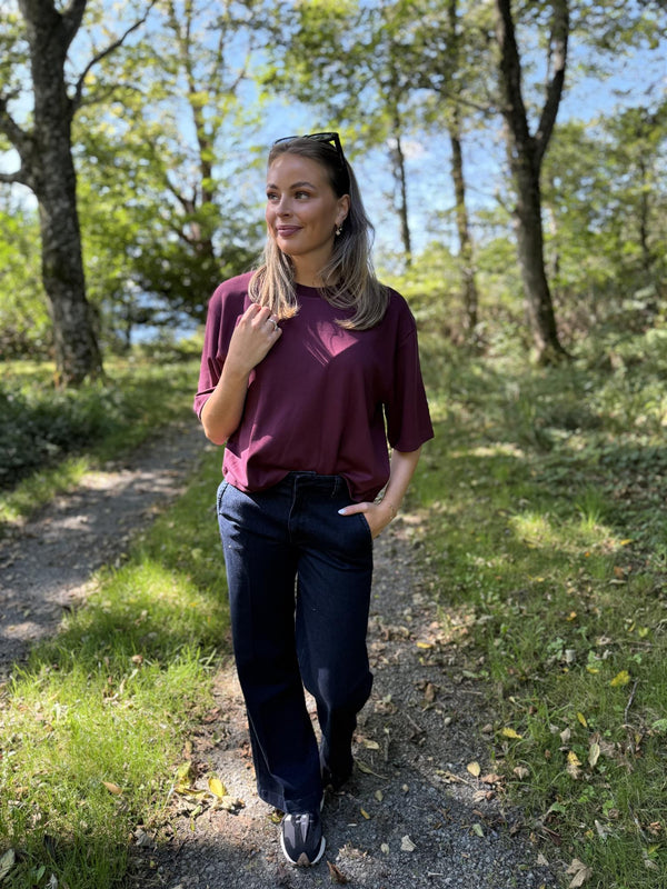 Emrys-m top/t-shirt Burgunder