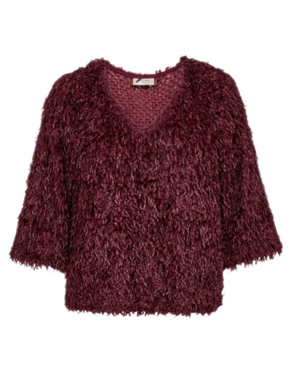 Nola blouse Burgunder