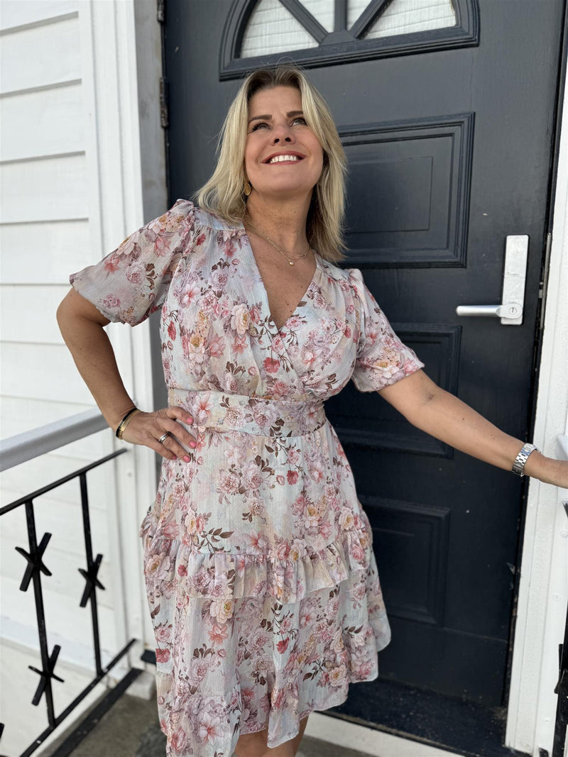 AMORA ROSE DRESS Multicolor (Rosa)