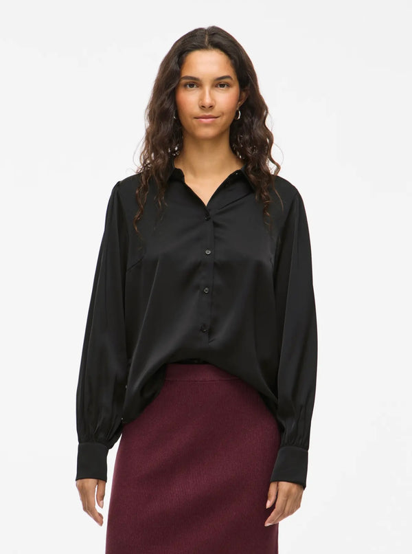 Vienna Ravenna Balloon Shirt Sort