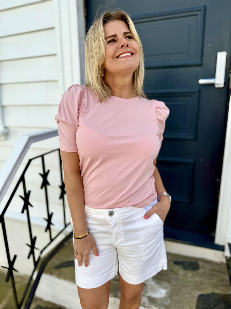 Fenja-Tee-Puff Rosa