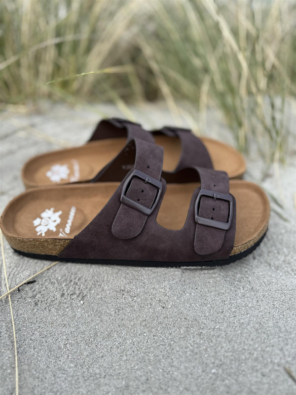 SANDALER Mørkebrun
