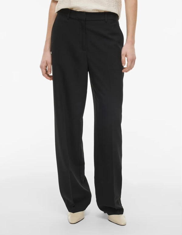 Siffe Straight Pants Sort