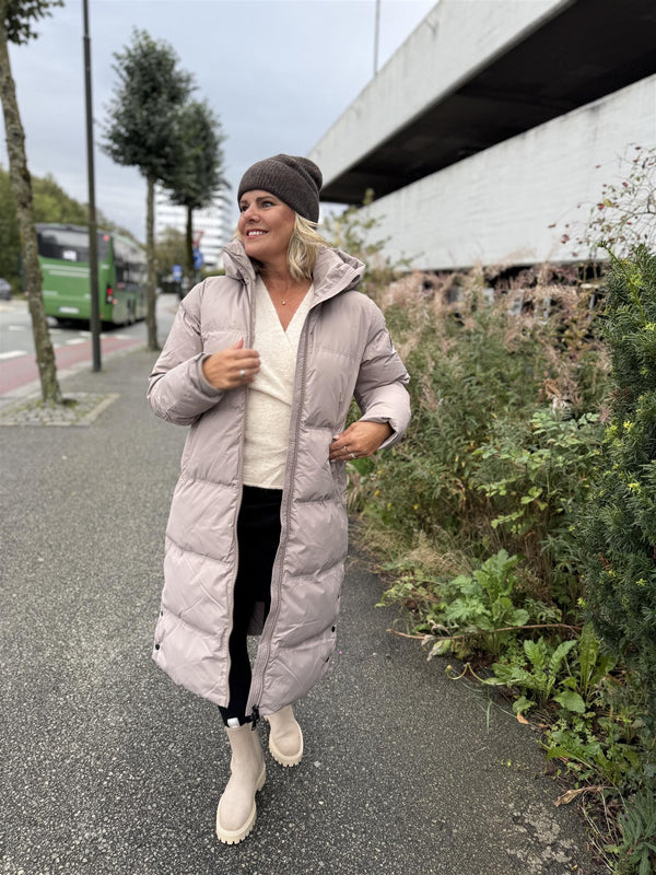 HEVELYN LUE Mørkebrun Melert