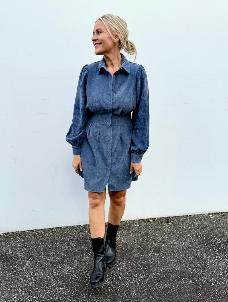 Vicordu Shirt Dress Indigo