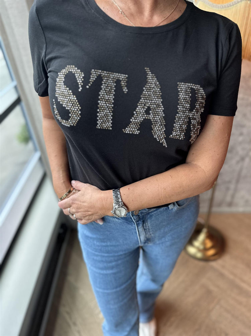 Star-tee Svart