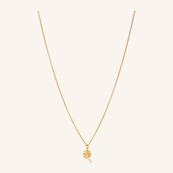 CLOVER NECKLACE Gull