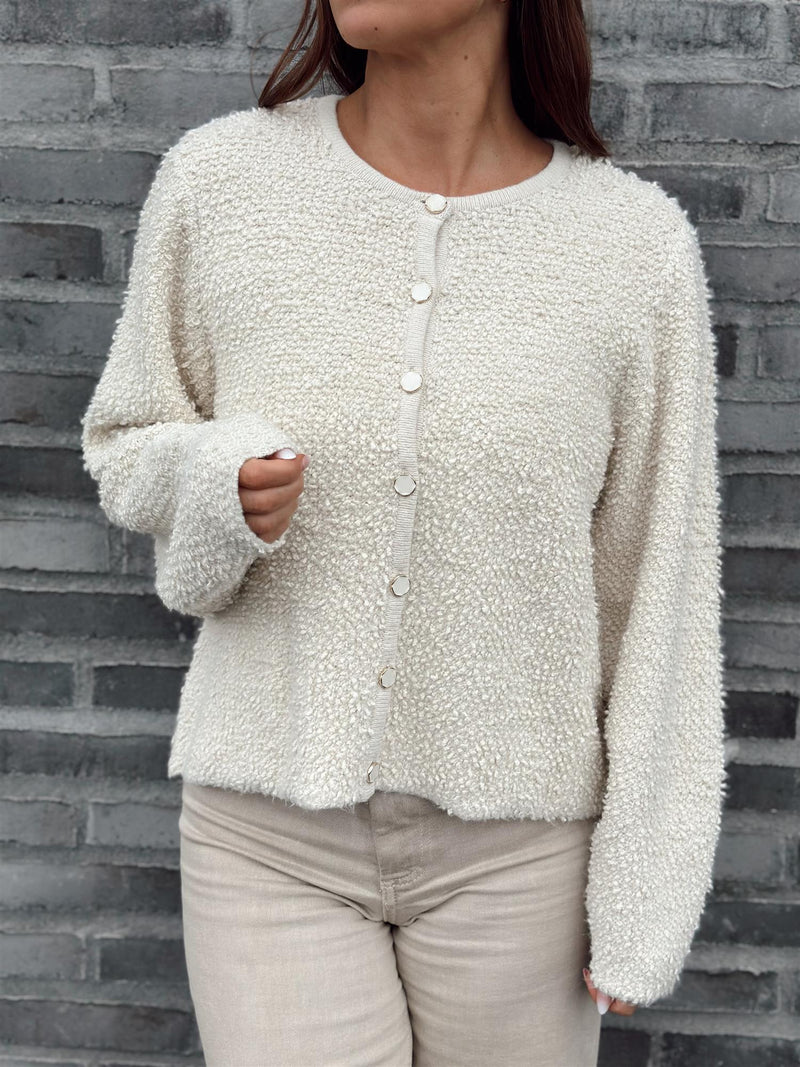 PAZA CARDIGAN Beige