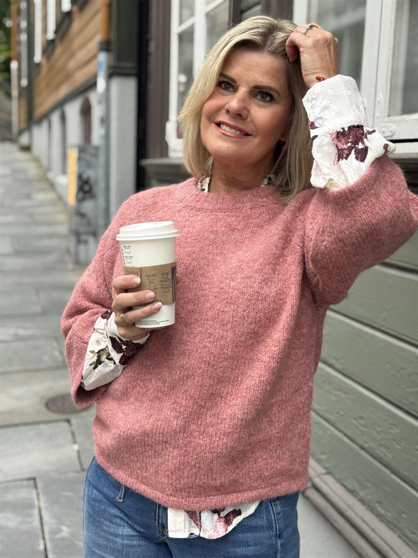 Grslulu- pullover Mahogny
