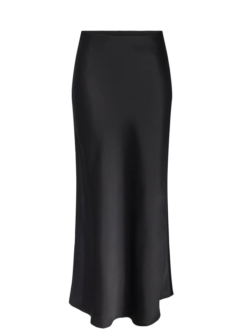 Yaspella hw maxi skirt Svart