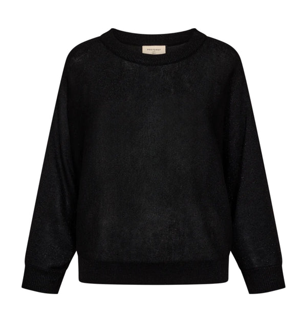 Betty Pullover Sort Glitter