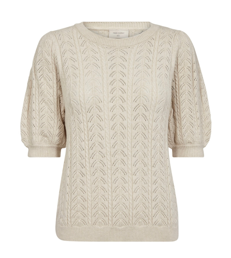 LARRY  PULLOVER Beige Melert