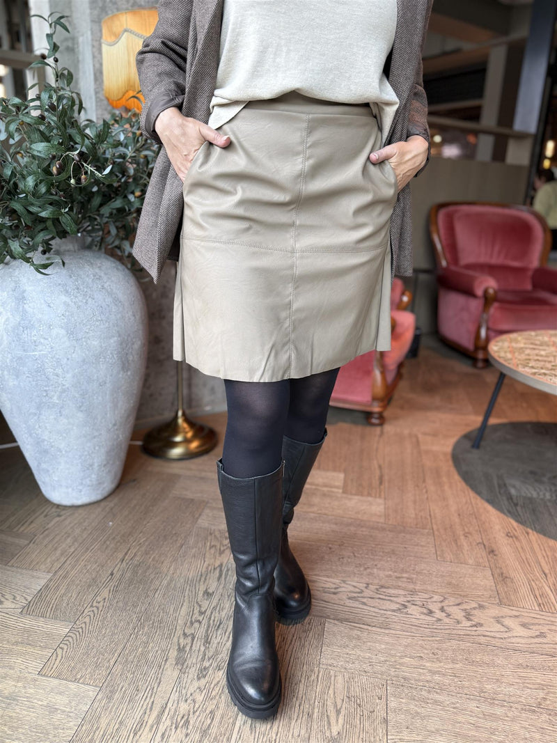 Harley skirt Mørk Beige