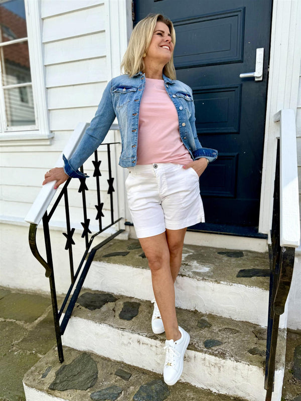 MAGARETH SHORTS Hvit