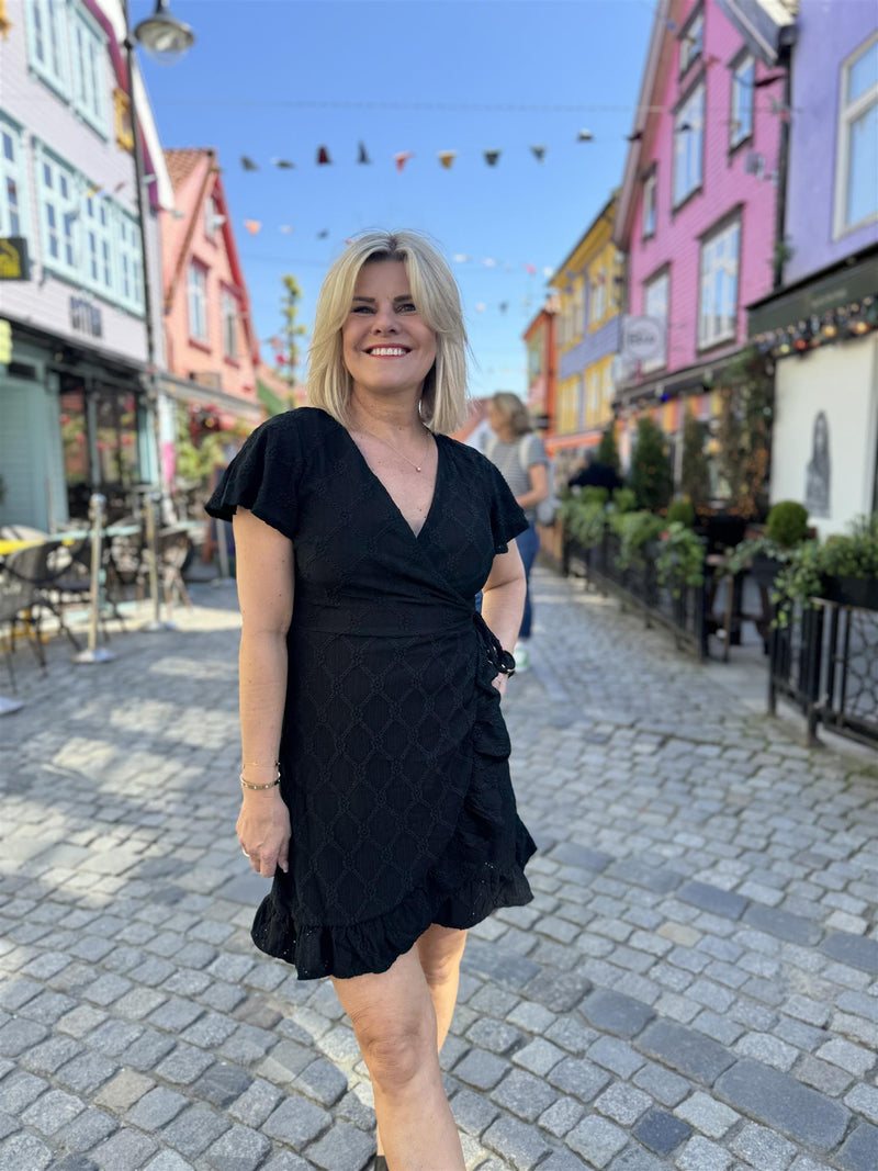 VIDELEA WRAP DRESS Sort