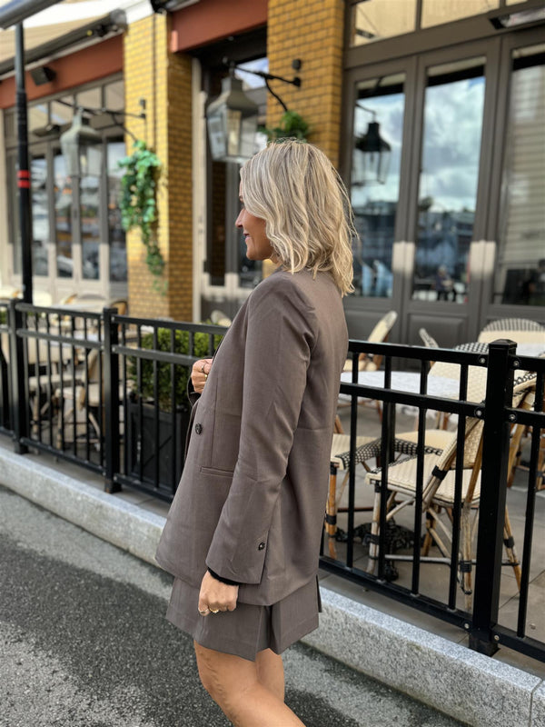 SLMILICA BLAZER Grå/Beige