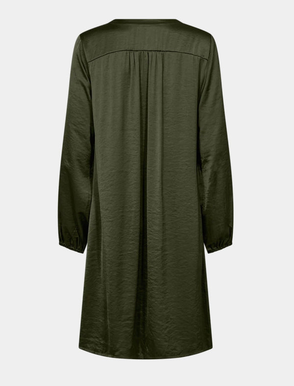FQDOVE-DRESS Flaskegrønn