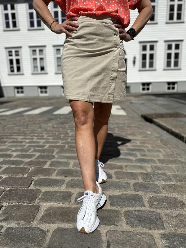 HAYSOL SKIRT Beige