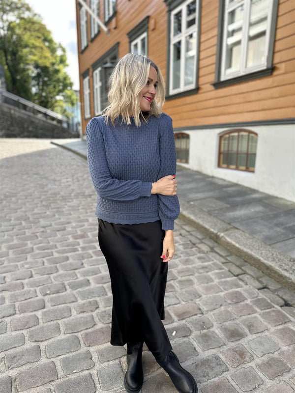 Gina Pullover Dueblå