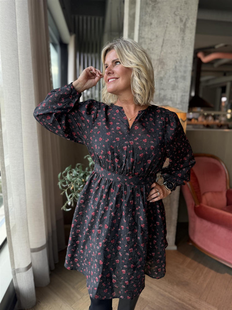 Nancy Dress Sort M. Blomster