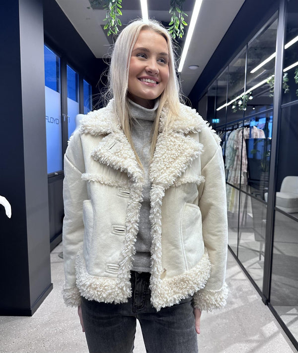 Diana Faux fur Off-White