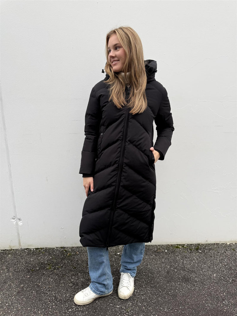 Vannucci Dun Jakke 721 Sort