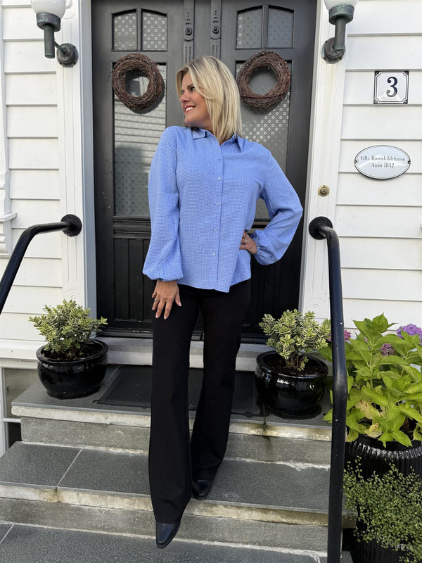 Shine shirt Lyseblå Med Bling