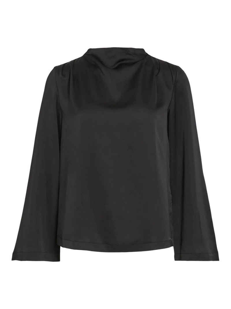 LUTTO HIGH NECK TOP Sort