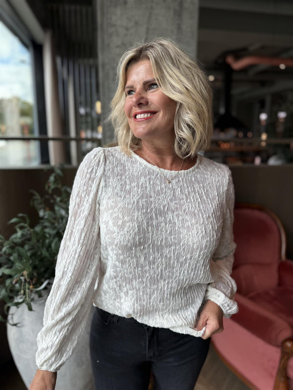ROMIN BLOUSE Offwhite