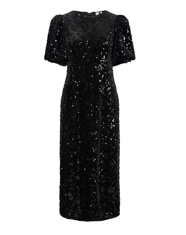 SOFIE 2/4 SEQUIN MIDI DRESS Sort