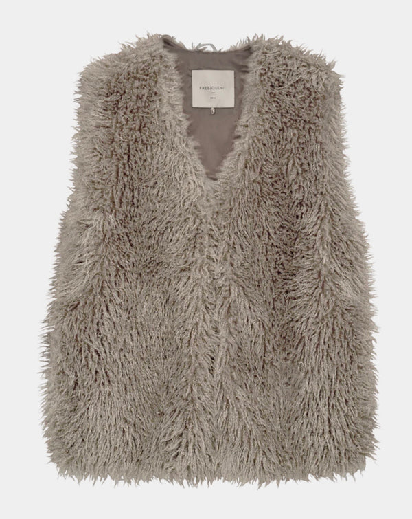 FINE WAISTCOAT Lysebrun