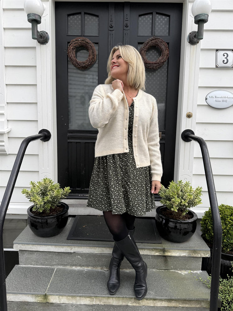 KAYLEN DRESS Olivengrønn