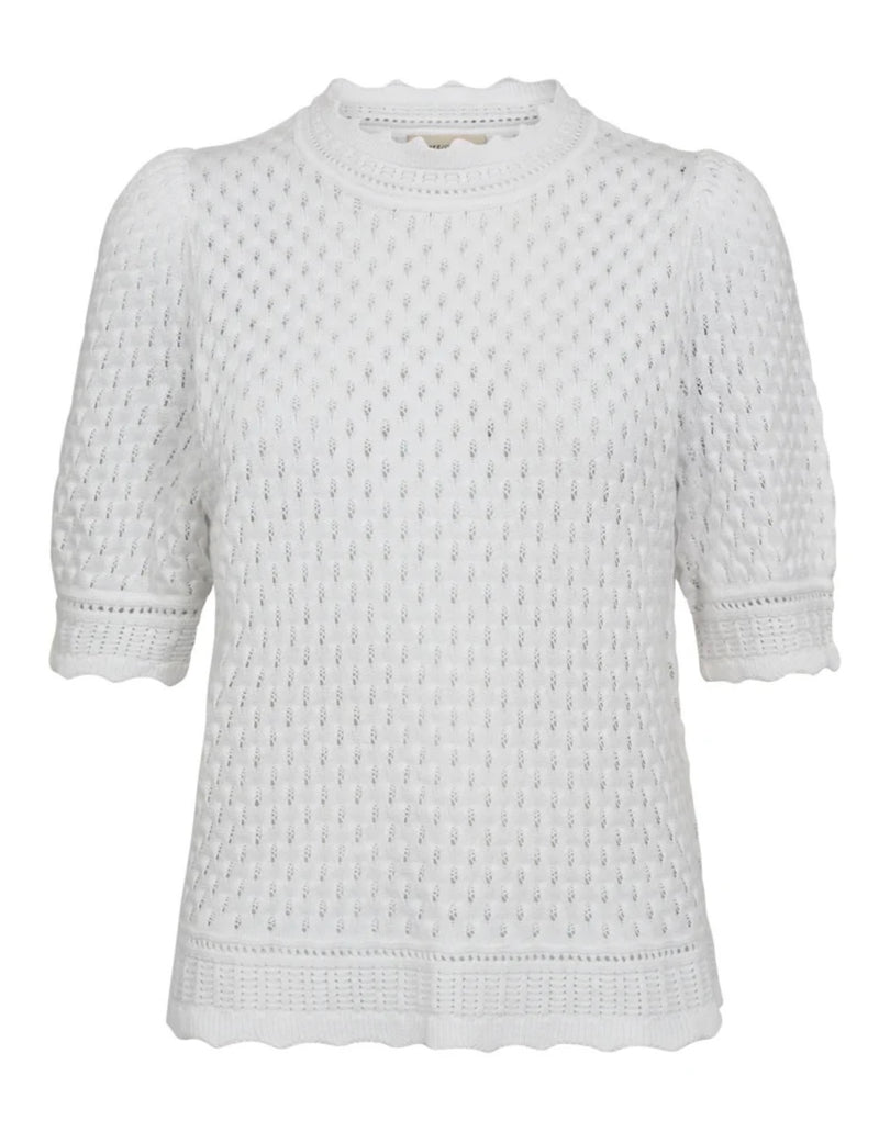 GINA PULLOVER Hvit