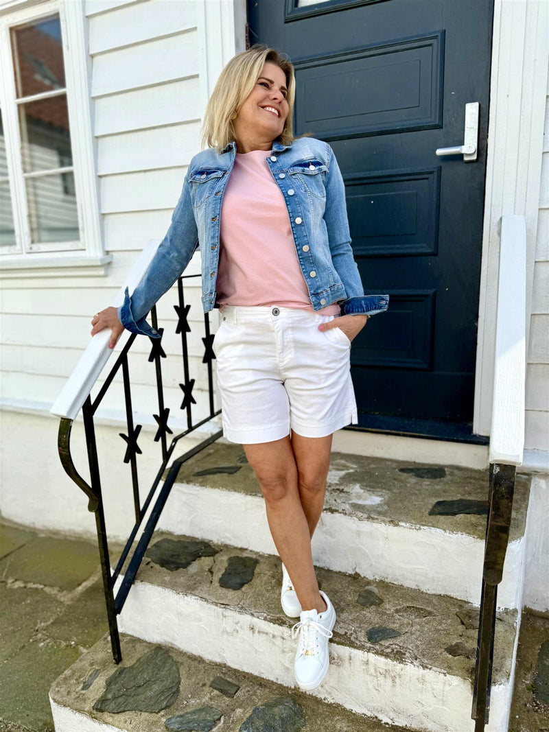 MAGARETH SHORTS Hvit