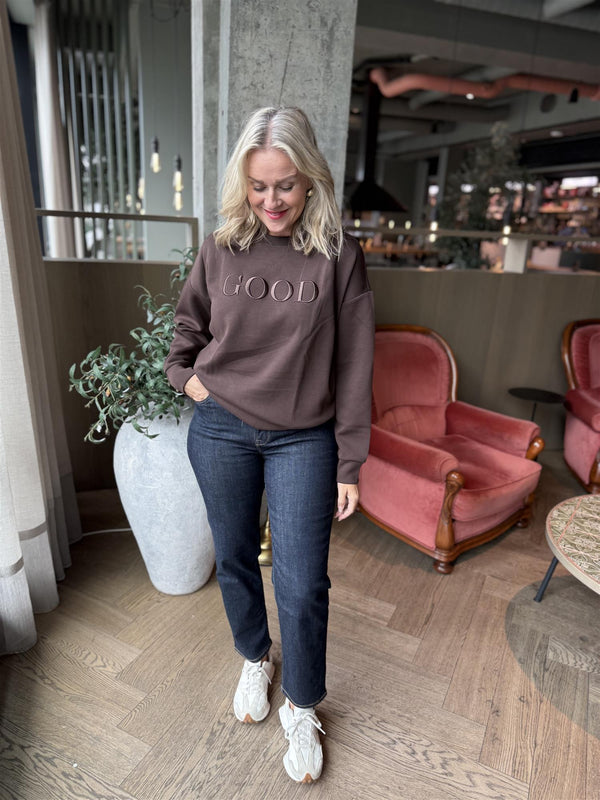 Lee Carol regular straight Mørk Jeansblå