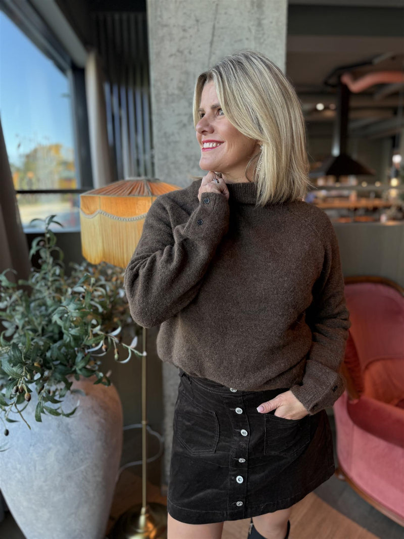 Milania Hope Pullover Brun