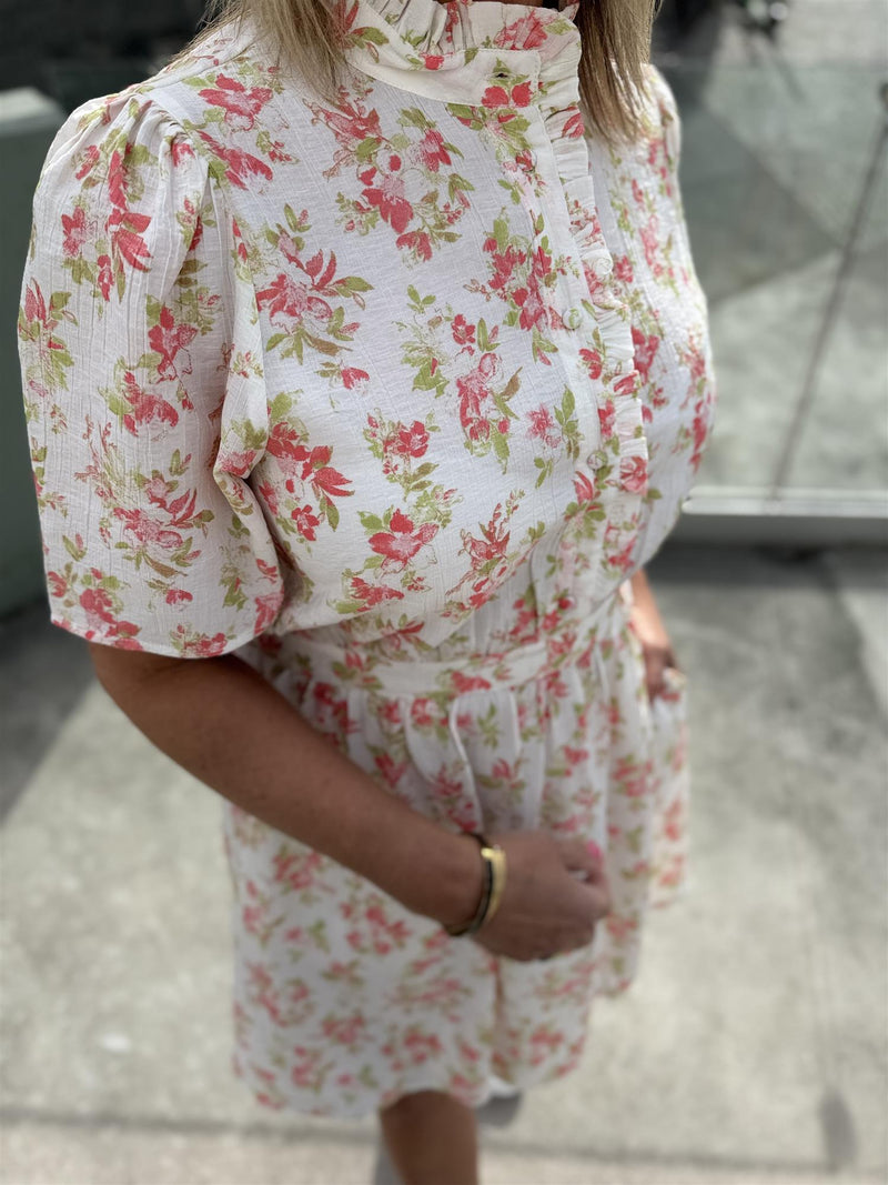 ASTRID 2/4 DRESS Offwhite M. Blomster