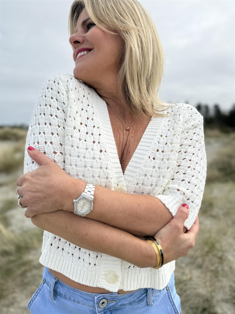 FLOTTA CARDIGAN Off-White
