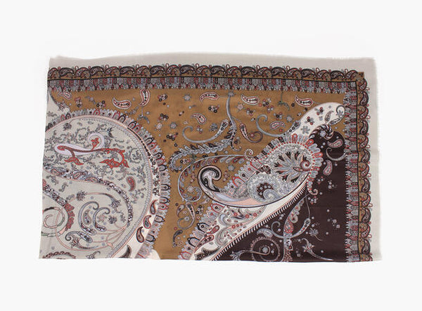 Manzini paisley Burgunder
