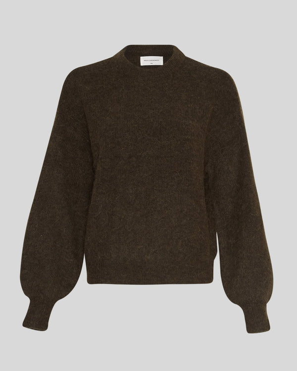 Gustel Hope Pullover Mosegrønn